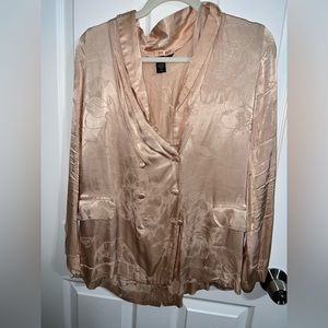Victoria’s Secret satin long sleeve top